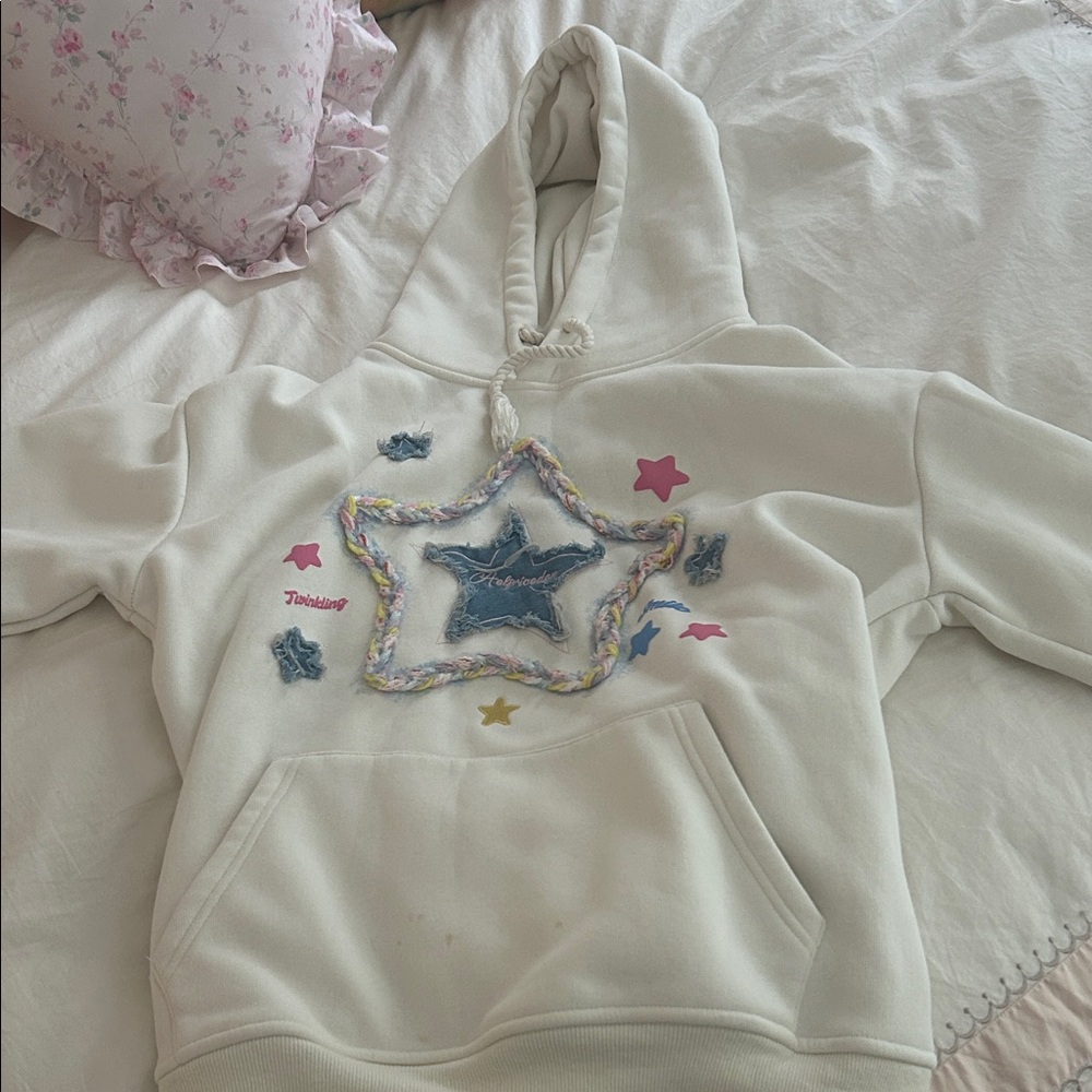 Aelfric Eden White Star Hoodie